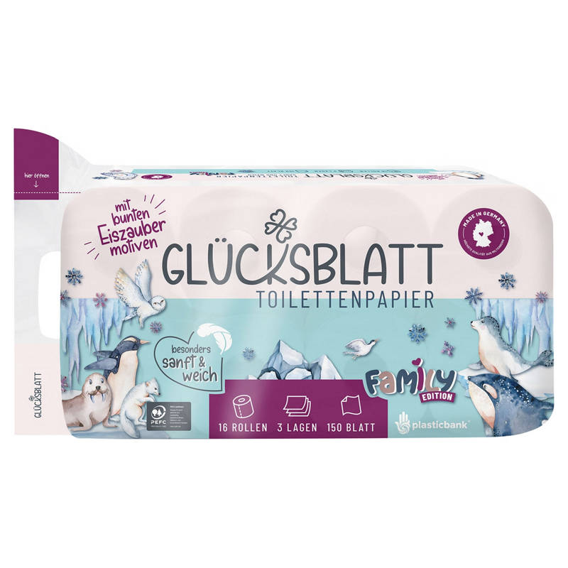 Glücksblatt Papier toilette en édition limitée, safari