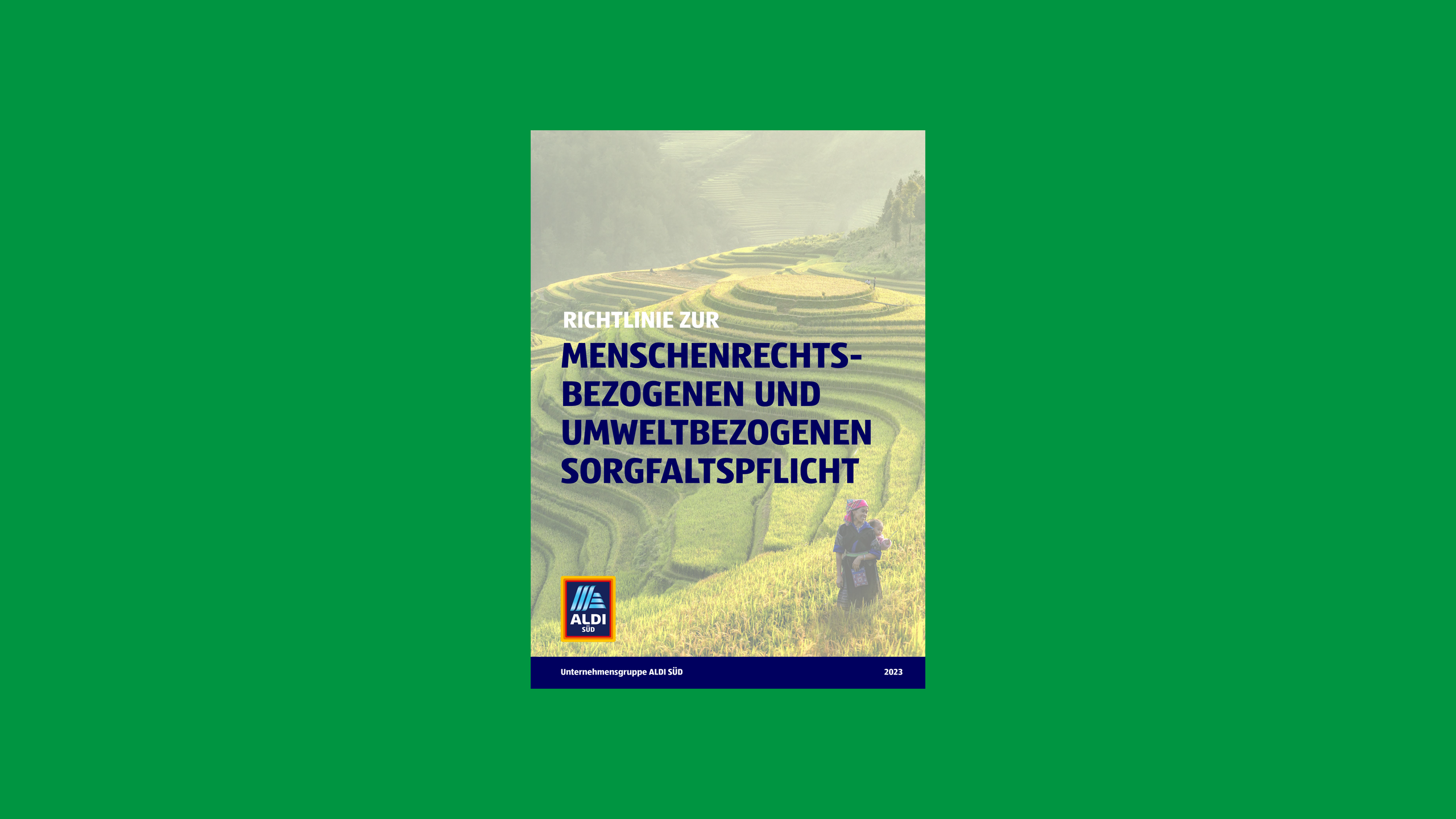 Cover Richtlinie zur menschenrechtlichen und umweltbezogenen Sorgfaltspflicht