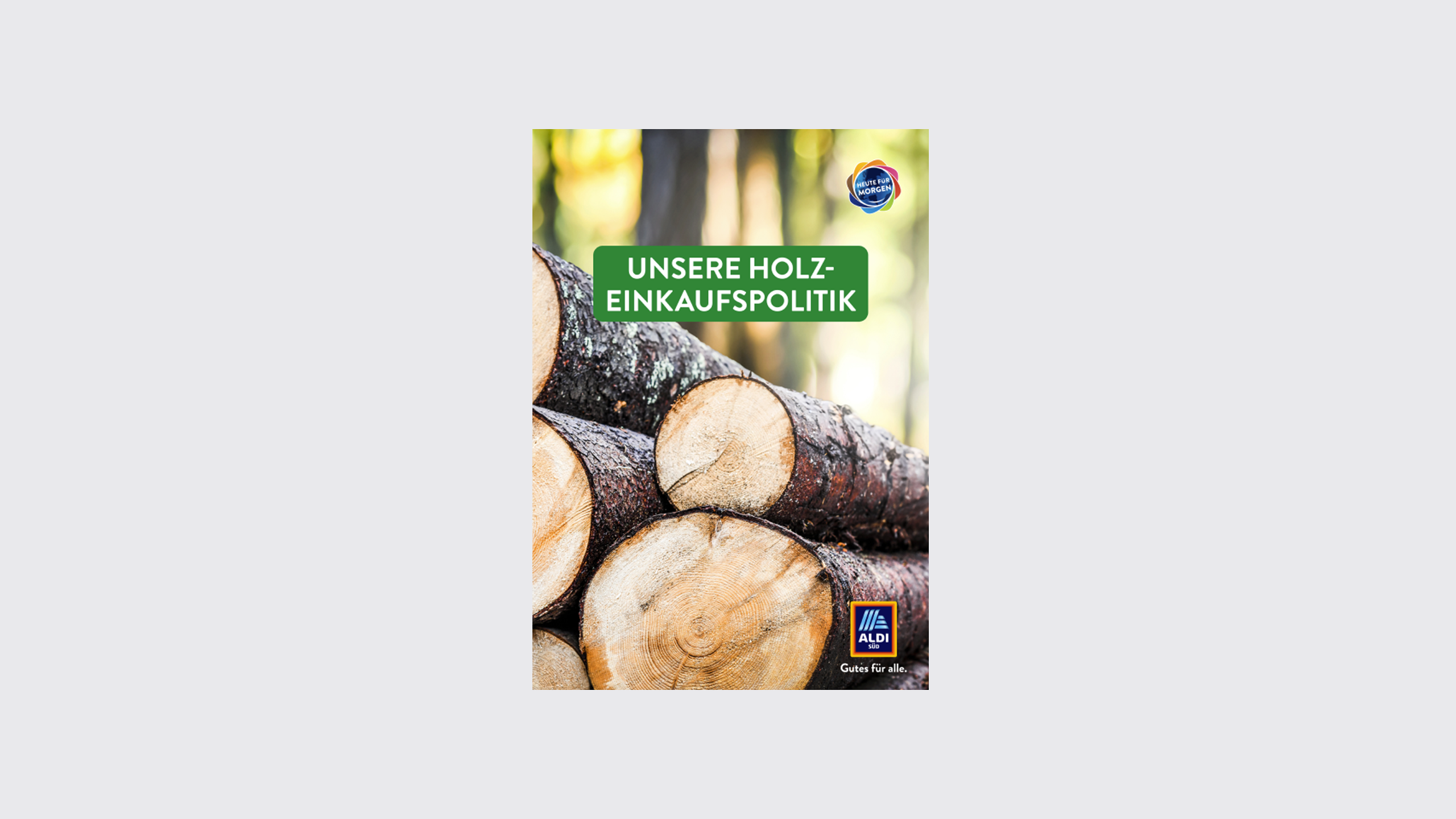 Cover ALDI SÜD Holzeinkaufspolitik