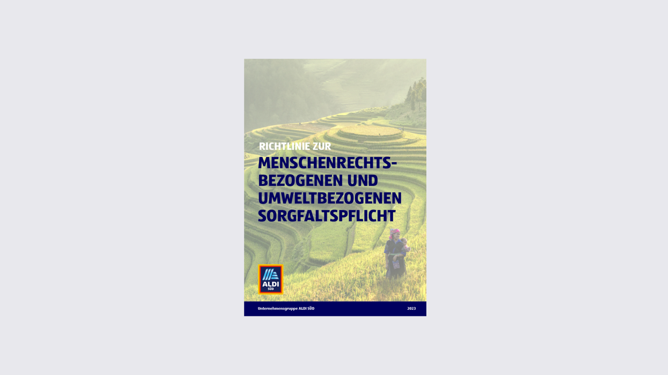 Cover Richtlinie zur menschenrechtlichen und umweltbezogenen Sorgfaltspflicht