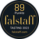 Falstaff Tasting 2022 Award Badge with 89 Punkte