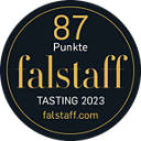 Falstaff 87 Punkte Tasting 2023 Award Badge