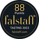 Falstaff Tasting 2023 Award Badge with 88 Punkte