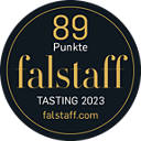 Falstaff Tasting 2023 Award Badge with 89 Punkte