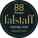 Falstaff 88 Punkte tasting badge 2026