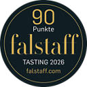 Falstaff 90 Punkte wine tasting badge