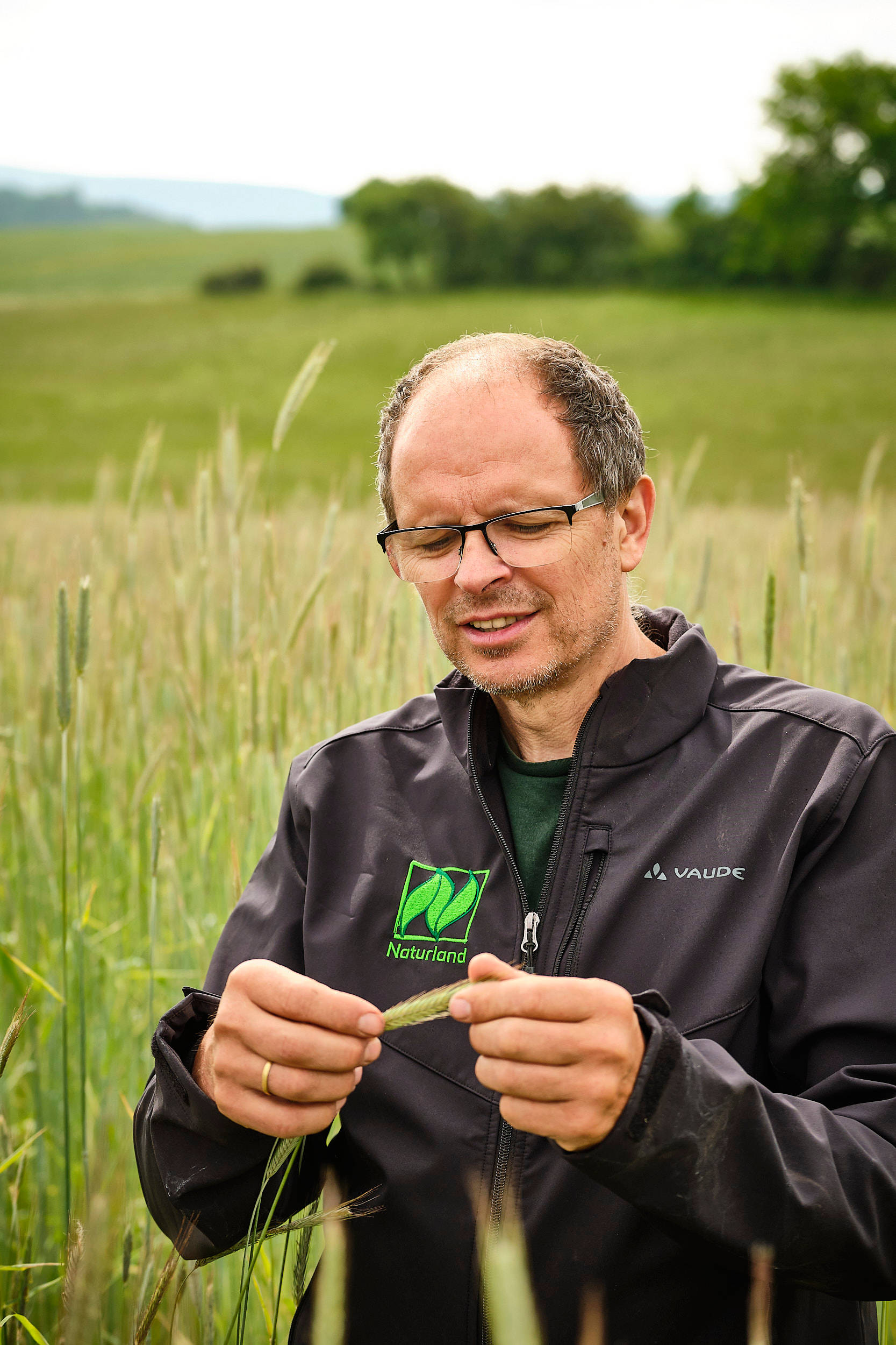 Naturland-Landwirt Georg Hau.
