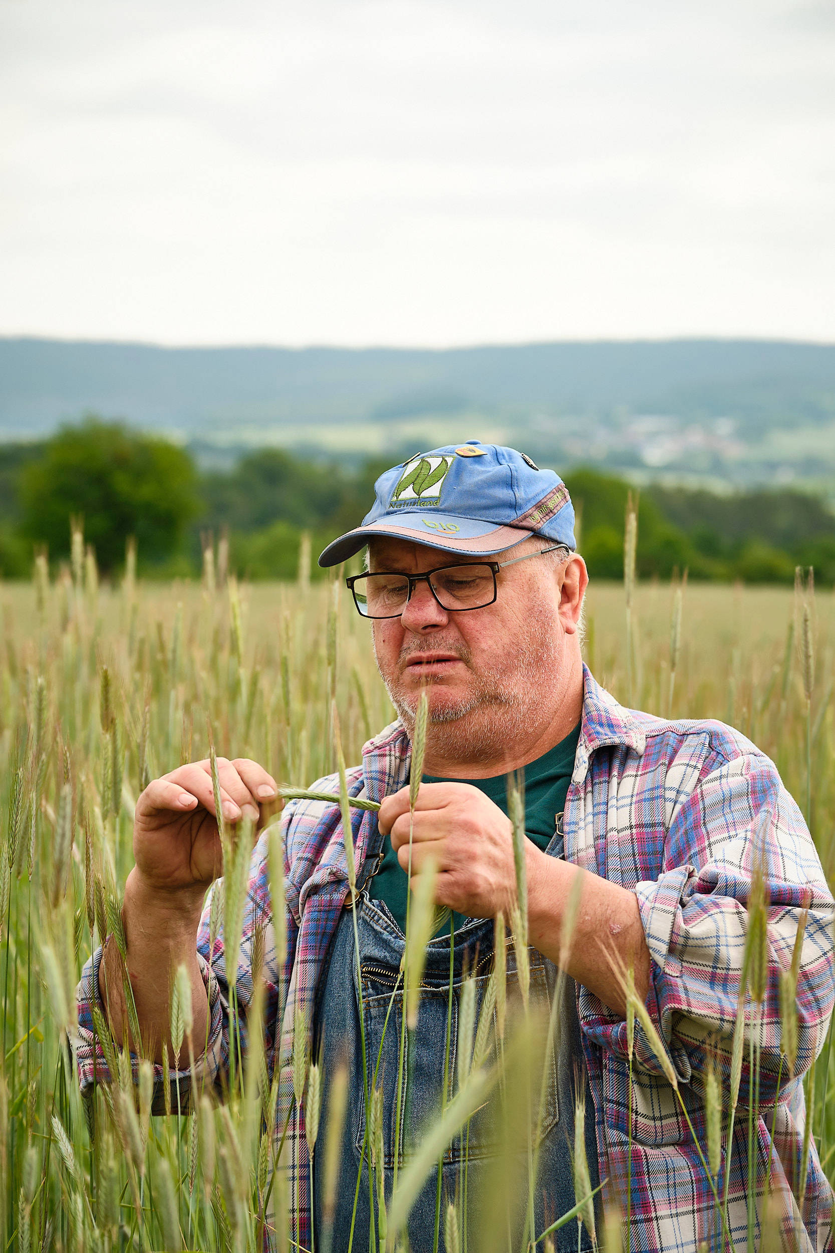 Naturland-Landwirt Klaus Schineller.